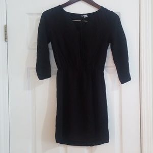 Divided H&M short black dress